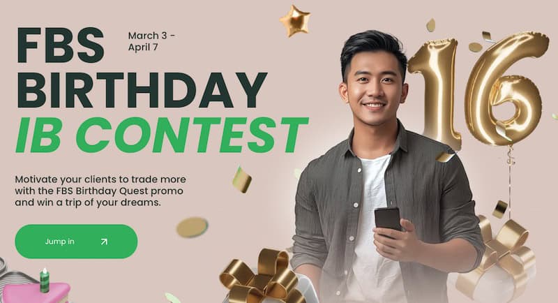 FBS Birthday IB Contest: Win a Dream Trip & More by Trading